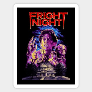 Fright Night Horror Vintage Magnet